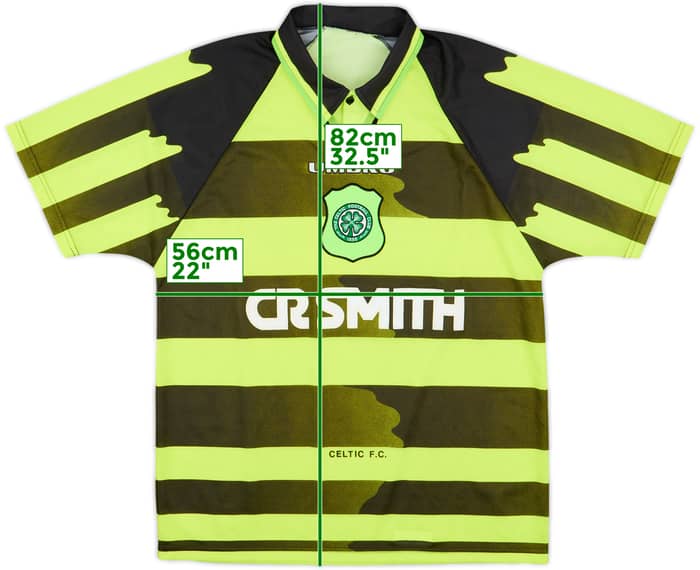 1996-97 Celtic Away Shirt - 8/10 - (L)