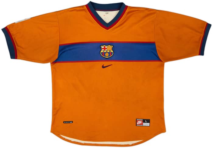 1998-00 Barcelona Third Shirt Rivaldo #11 - 6/10 - (L)