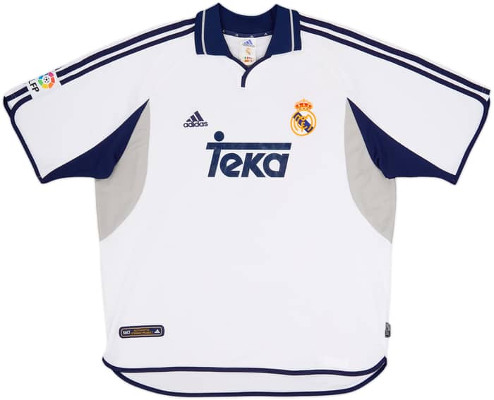 2000-01 Real Madrid Camiseta Titular Raul #7 - 7/10 - (XL)