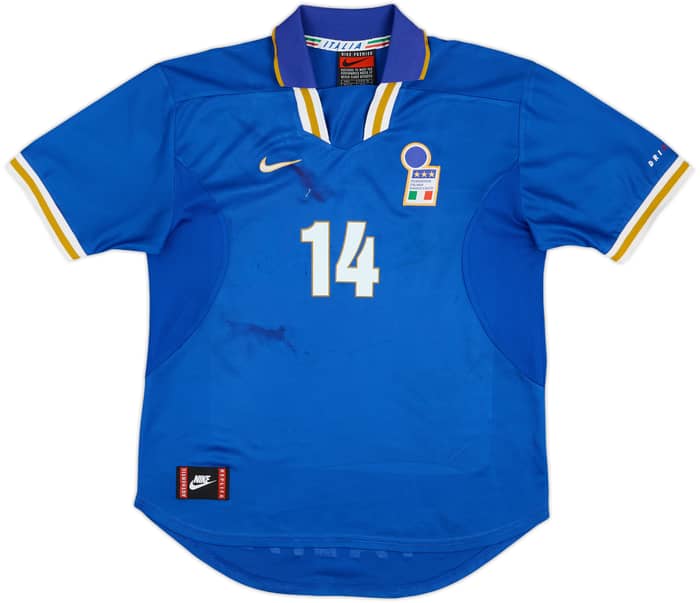 1996-97 Italy Home Shirt Del Piero #14 - 4/10 - (L)
