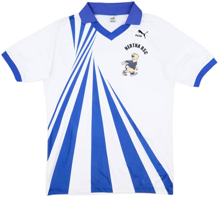 1990-91 Puma Template Shirt (Hertha Berlin) - 6/10 - (M)