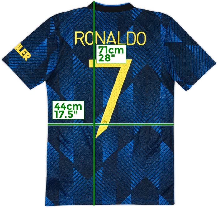 2021-22 Manchester United Third Shirt Ronaldo #7 - 10/10 - (S)