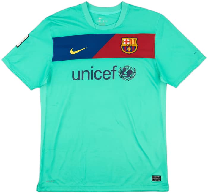 2010-11 Barcelona Away Shirt David Villa #7 - 8/10 - (L)