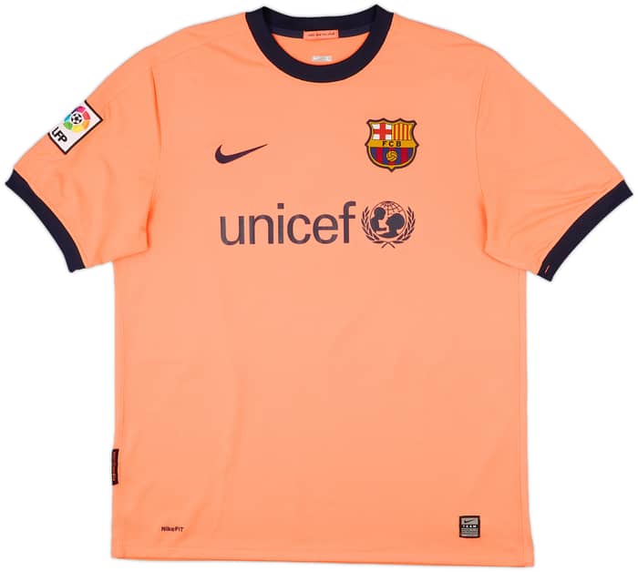 2009-10 Barcelona Away Shirt Ibrahimovic #9 - 7/10 - (L)