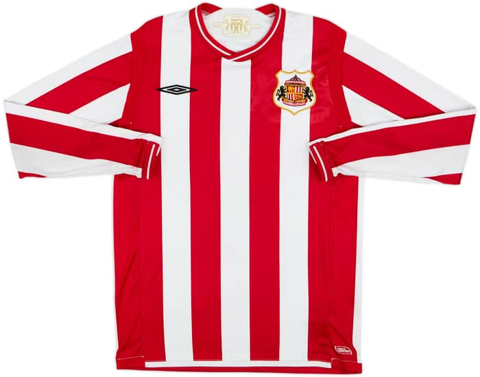 2009-10 Sunderland Home L/S Shirt Yorke #19 - 7/10 - (M)