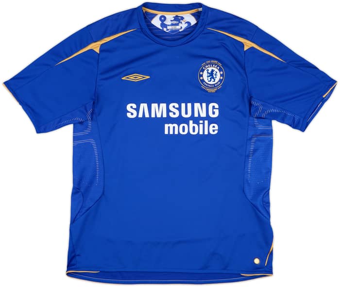 2005-06 Chelsea Centenary Home Shirt Drogba #15 - 5/10 - (XL)