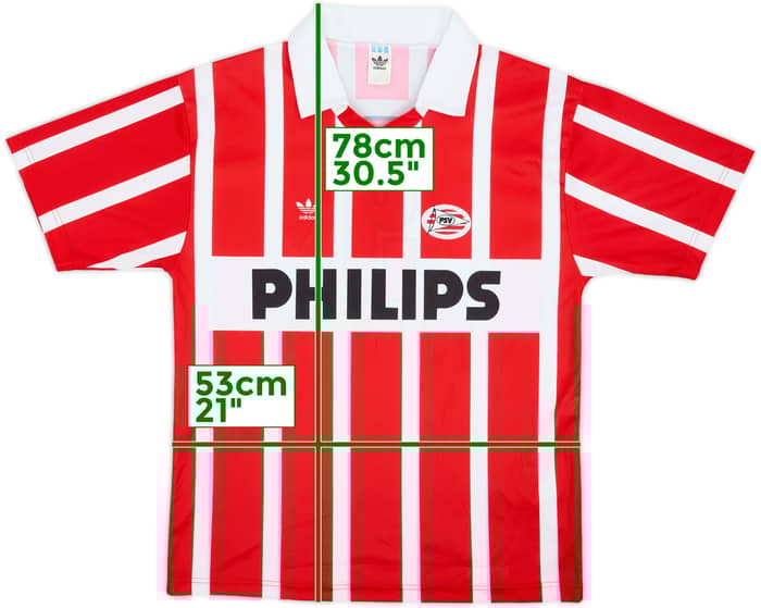 1992-94 PSV Home Shirt (Romario) #9 - 8/10 - (L)
