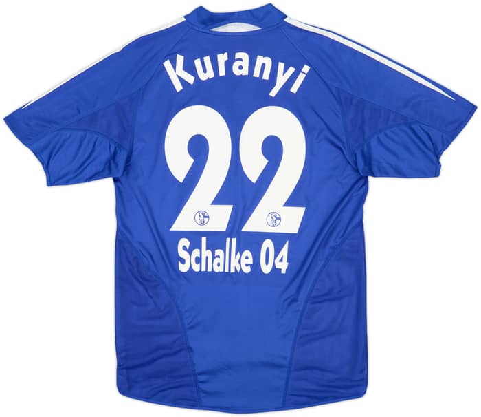 2004-05 Schalke Home Shirt Kuranyi #22 - 8/10 - (S)