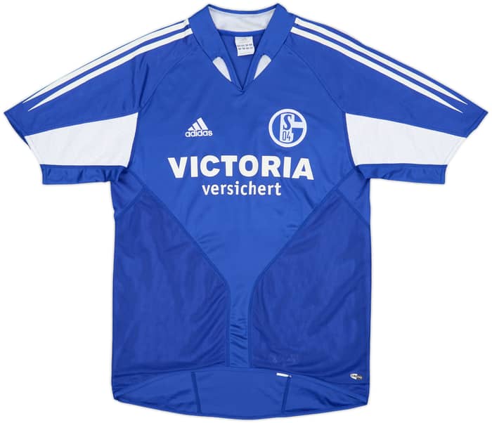 2004-05 Schalke Home Shirt Kuranyi #22 - 8/10 - (S)