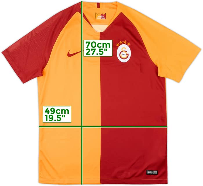 2018-19 Galatasaray Home Shirt - 9/10 - (L)