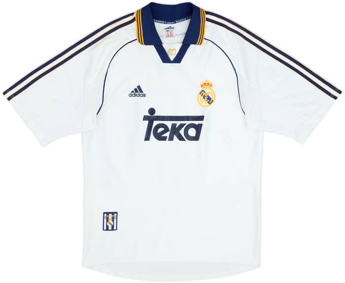 1998-00 Real Madrid Home Shirt Seedorf #10 - 8/10 - (M)