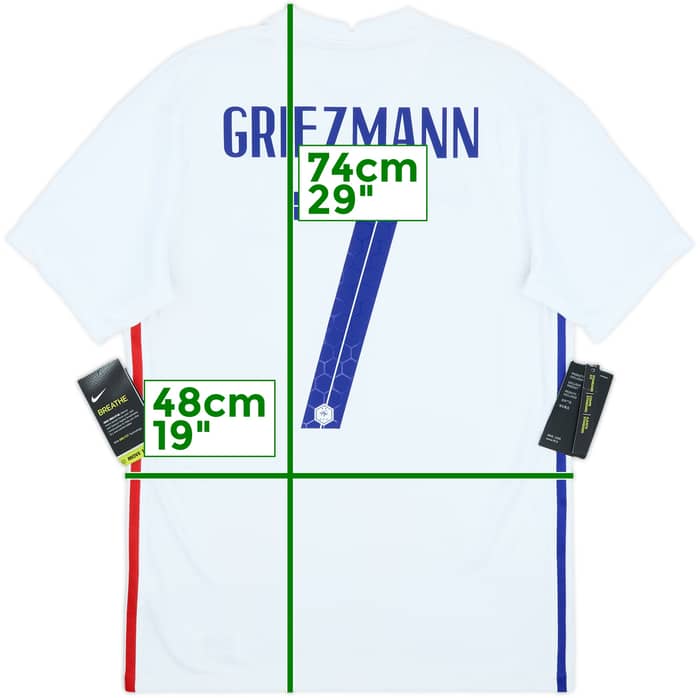 2020-21 France Away Shirt Griezmann #7 (S)