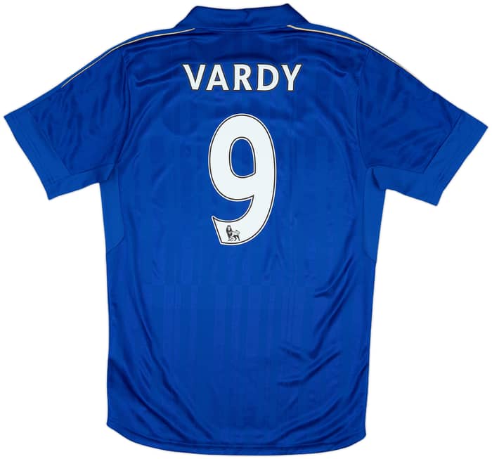 2016-17 Leicester Home Shirt Vardy #9 - 9/10 - (M)
