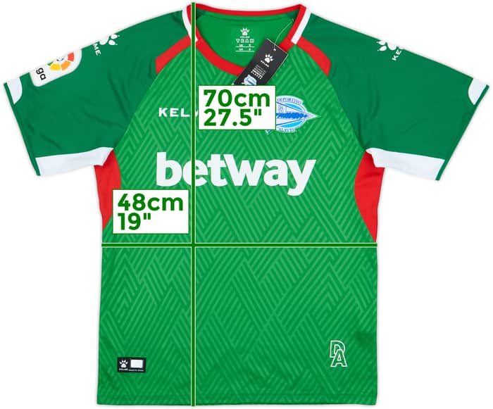 2018-19 Deportivo Alaves Away Shirt (S)