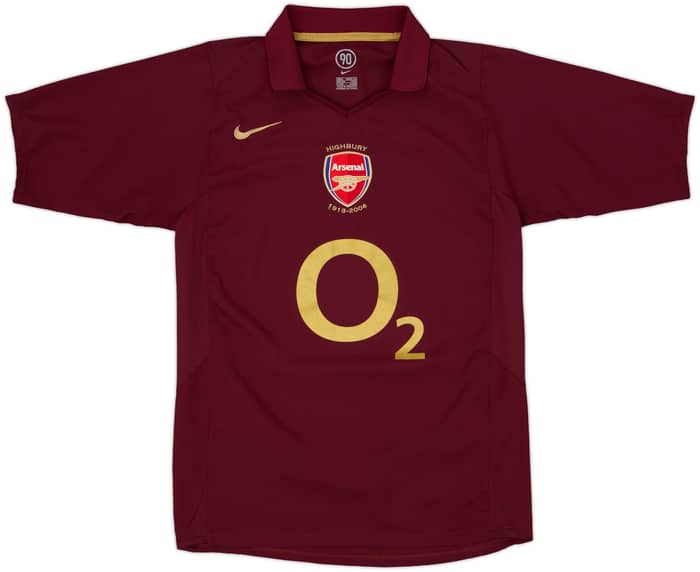 2005-06 Arsenal Home Shirt Henry #14 - 10/10 - (S)