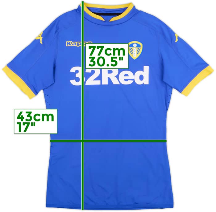 2016-17 Leeds United Authentic Away Shirt - 6/10 - (M)