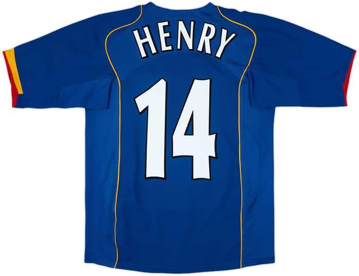 2004-06 Arsenal Away Shirt Henry #14 - 7/10 - (XL.Boys)