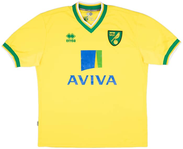 2011-12 Norwich Home Shirt - 5/10 - (XL)