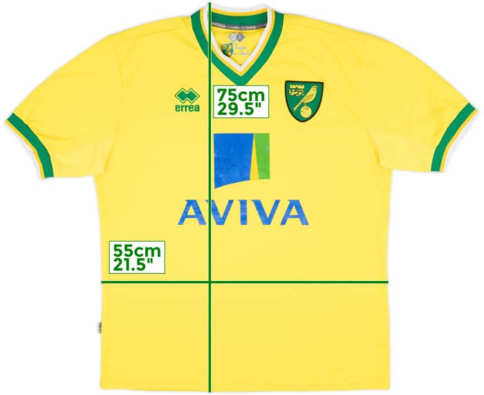 2011-12 Norwich Home Shirt - 5/10 - (XL)