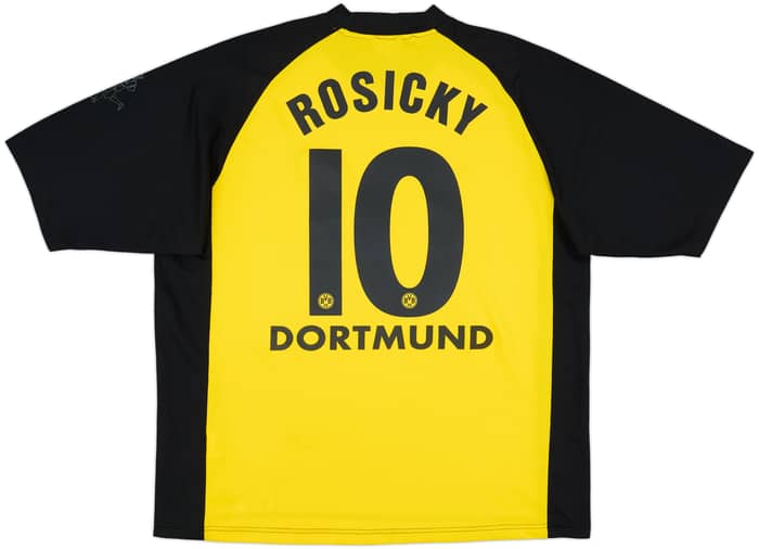 2001-02 Borussia Dortmund Home Shirt Rosicky #10 - 7/10 - (XXL)