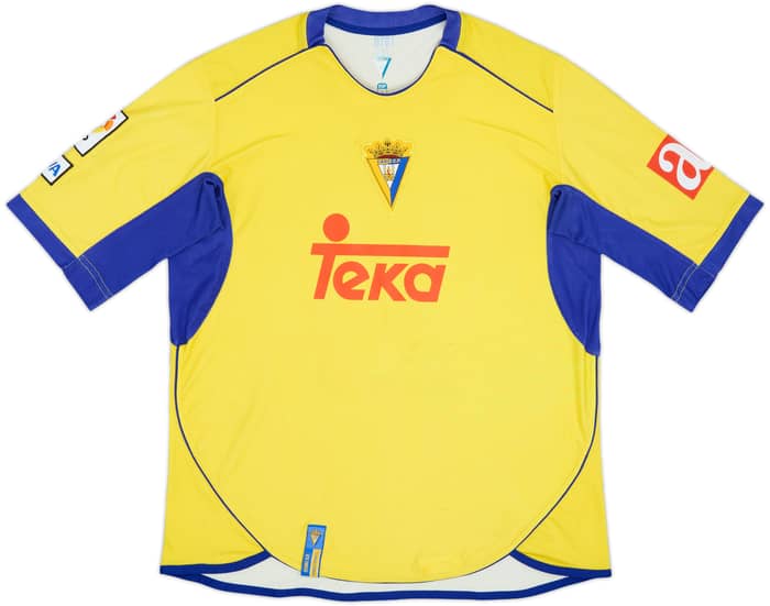 2007-08 Cadiz Home Shirt - 7/10 - (L)