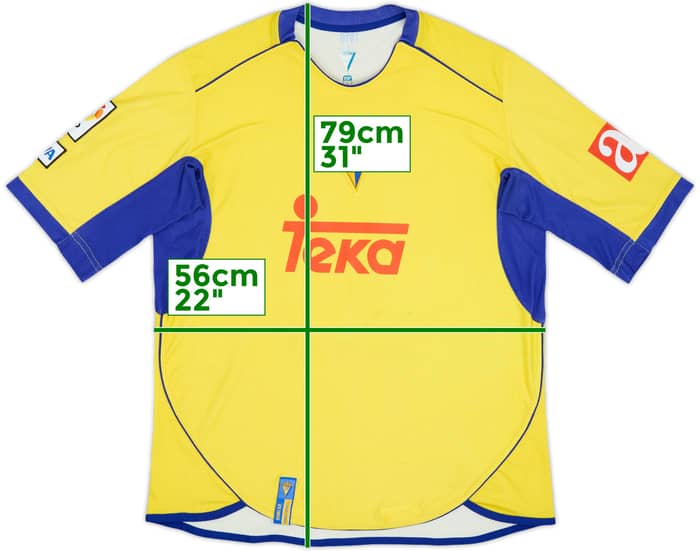 2007-08 Cadiz Home Shirt - 7/10 - (L)