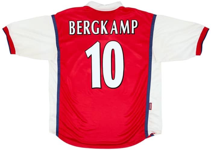 1998-99 Arsenal Home Shirt Bergkamp #10 - 6/10 - (L)