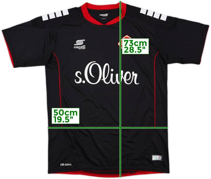 2016-17 Wurzburger Kickers Capelli Training Shirt - 8/10 - (S)