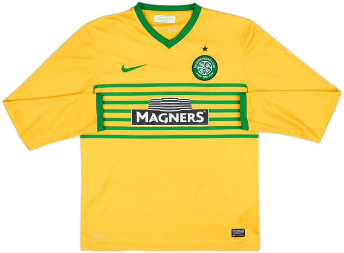 2013-14 Celtic Away L/S Shirt Virgil #5 - 8/10 - (M)