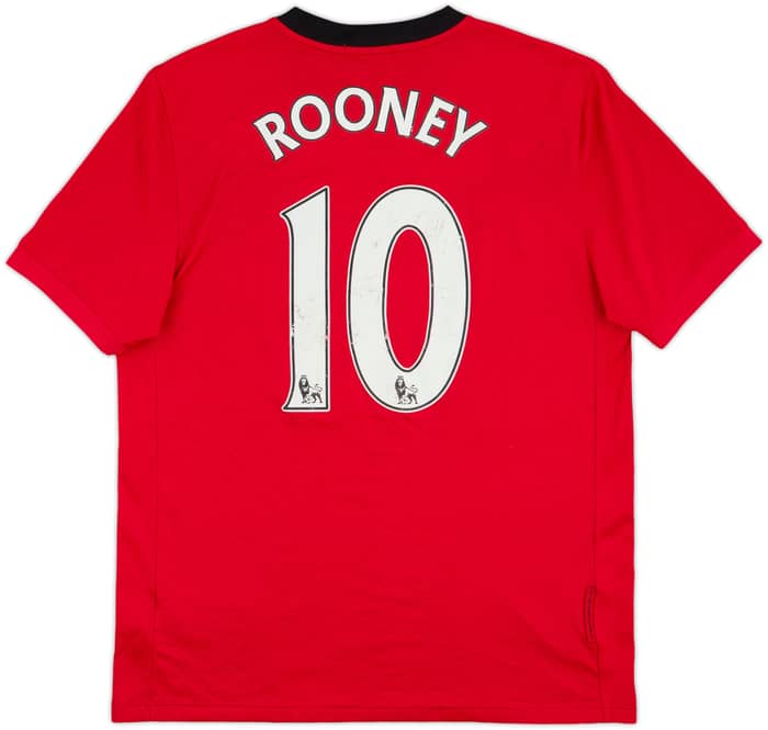 2009-10 Manchester United Home Shirt Rooney #10 - 6/10 - (M)
