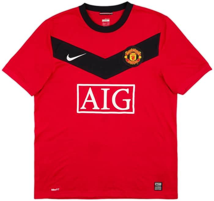 2009-10 Manchester United Home Shirt Rooney #10 - 6/10 - (M)