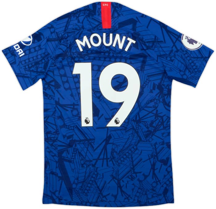 2019-20 Chelsea Authentic Home Shirt Mount #19 - 9/10 - (S)