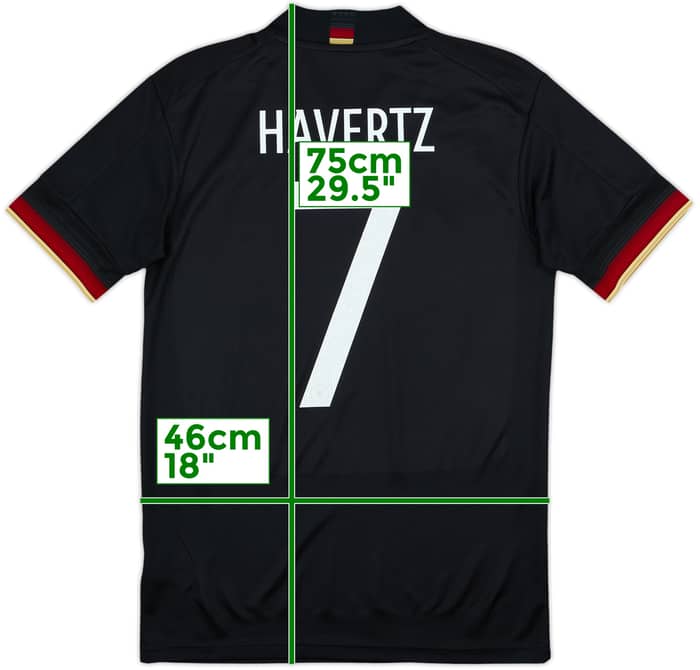 2020-21 Germany Away Shirt Havertz #7 - 10/10 - (S)
