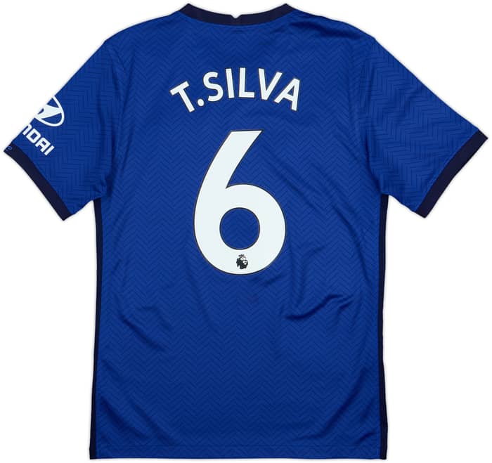 2020-21 Chelsea Home Shirt T.Silva #6 - 10/10 - (S)