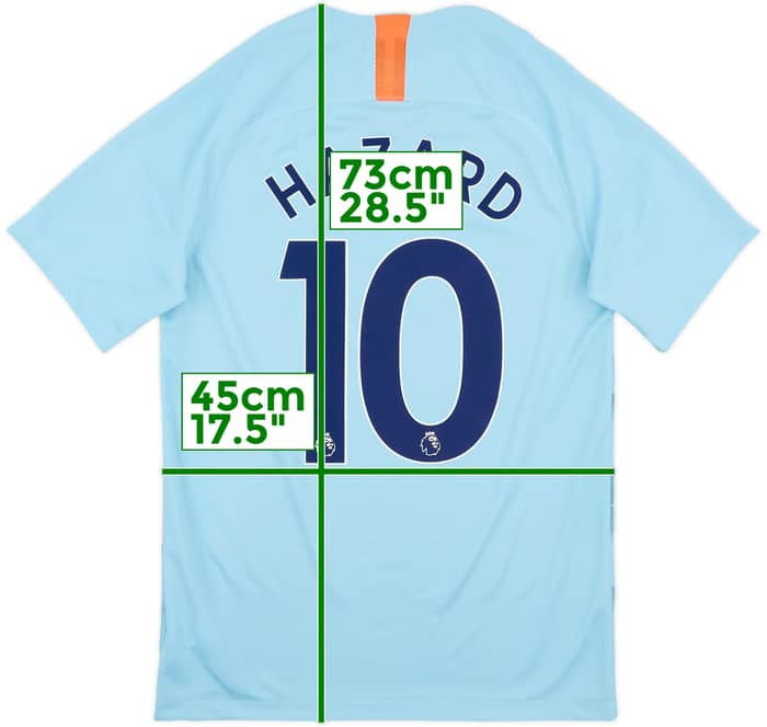2018-19 Chelsea Third Shirt Hazard #10 - 6/10 - (S)