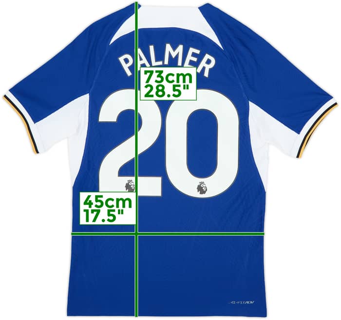 Camiseta auténtica de local del Chelsea 2023-24 Palmer #20 - 10/10 - (S)