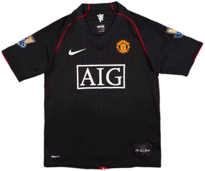 2007-08 Manchester United Away Shirt Tevez #32 - 7/10 - (L.Boys)