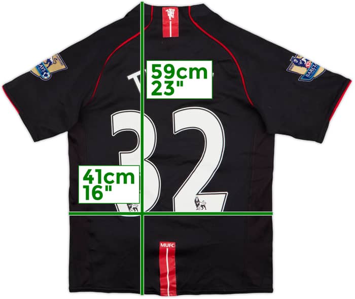 2007-08 Manchester United Away Shirt Tevez #32 - 7/10 - (L.Boys)