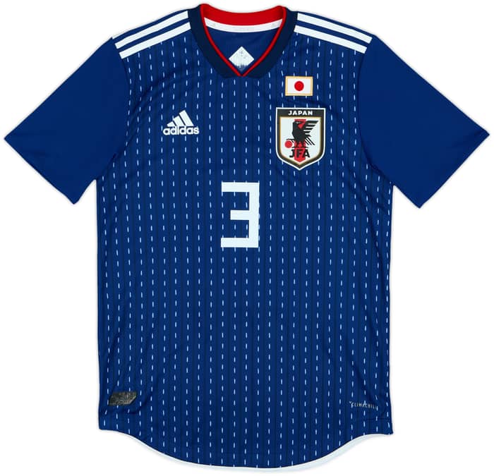 2018-19 Japan Authentic Home Shirt Shoji #3 - 8/10 - (L.Boys)