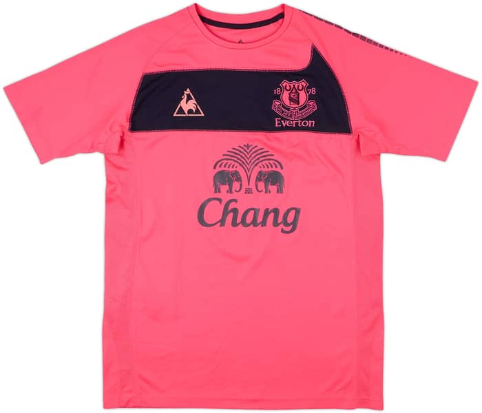 2010-11 Everton Away Shirt Baines #3 - 9/10 - (M)