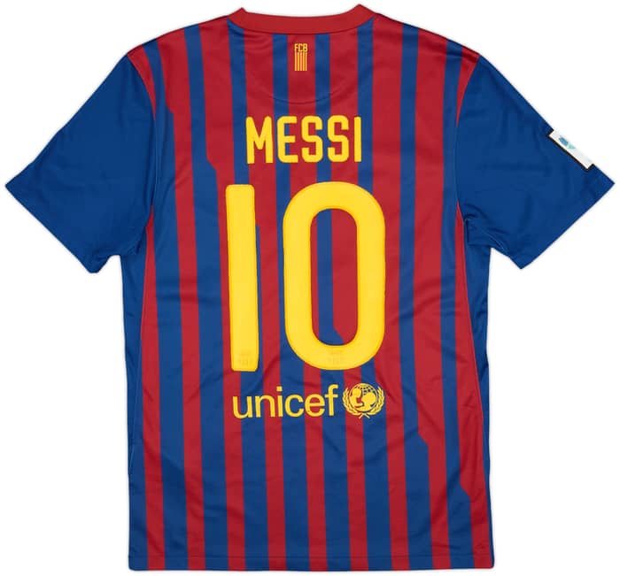 2011-12 Barcelona Home Shirt Messi #10 - 6/10 - (S)