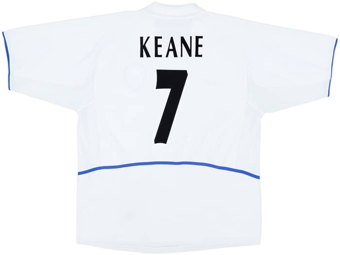 2002-03 Leeds United Home Shirt Keane #7 - 6/10 - (XXL)