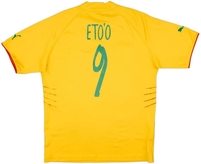 2004-06 Cameroon Away Shirt Eto'o #9 - 7/10 - (XL)