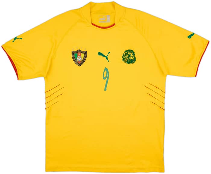 2004-06 Cameroon Away Shirt Eto'o #9 - 7/10 - (XL)