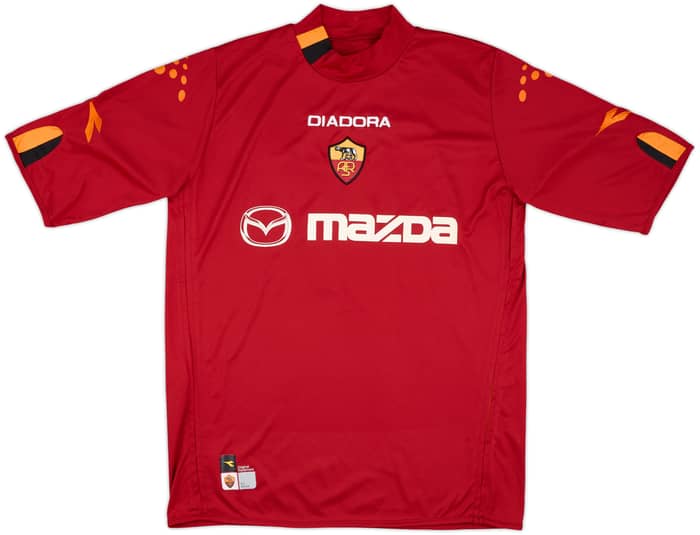 2003-04 Roma Home Shirt Totti #10 - 10/10 - (XL)