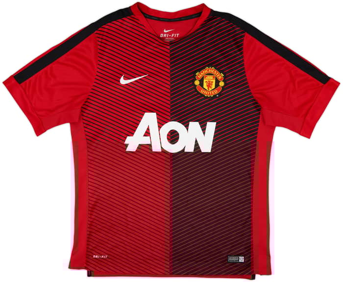 2014-15 Manchester United Nike Training Shirt - 7/10 - (L)