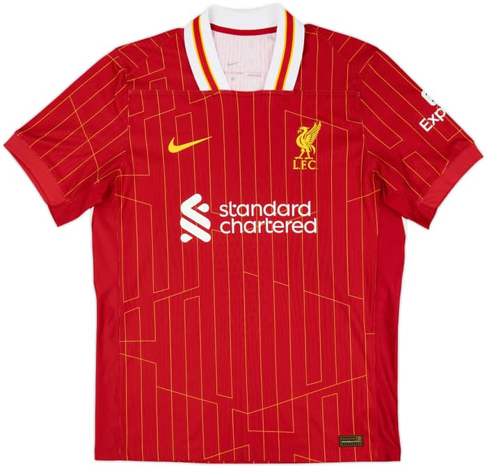 2024-25 Liverpool Authentic Home Shirt Bajcetic #43 - 8/10 - (L)