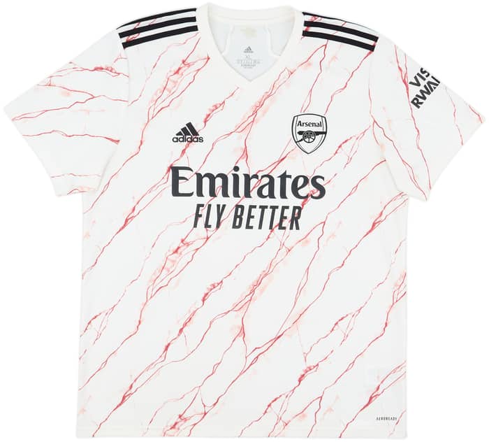 2020-21 Arsenal Away Shirt Saka #7 - 9/10 - (XL)
