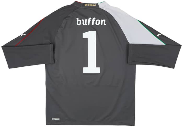 2010-12 Italy GK Shirt Buffon #1 - 8/10 - (XL)