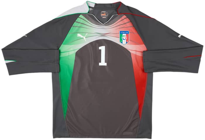 2010-12 Italy GK Shirt Buffon #1 - 8/10 - (XL)